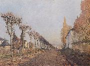 Alfred Sisley Chemin de la Machine Louveciennes, France oil painting artist
